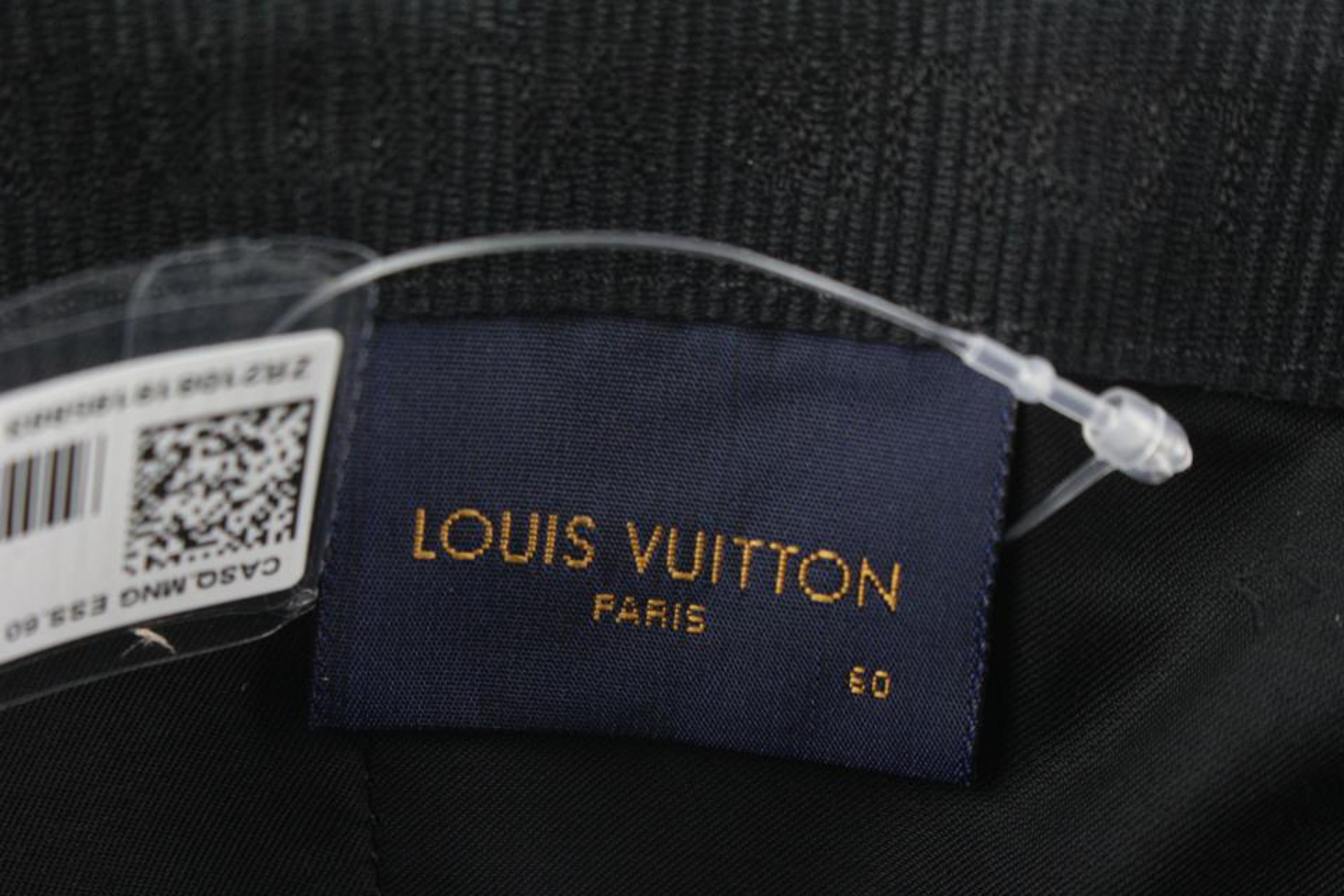 Louis Vuitton Size 60 Black Monogram Essential Baseball Cap Hat 113lv40 4