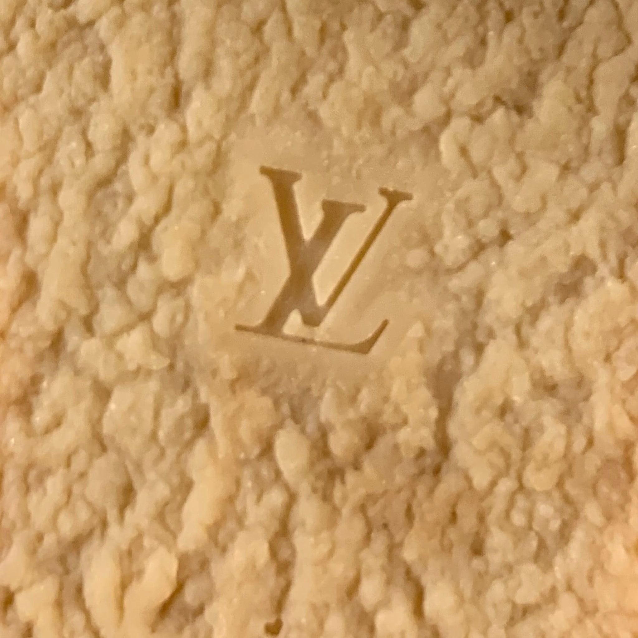LOUIS VUITTON Size 7 Brown Suede Logo Pull On Boots For Sale 3