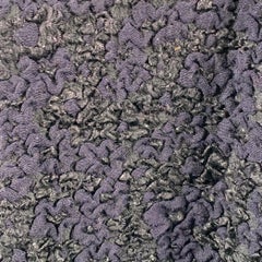 LOUIS VUITTON Size 8 Black Midnight Blue Acetate Blend Sleeveless Cocktail Dress