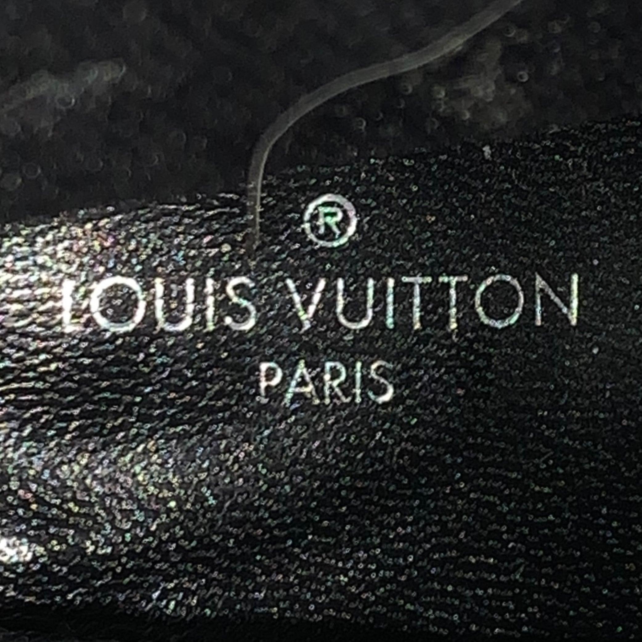 LOUIS VUITTON Size 9 Black Nylon Knit Monogram Chunky Heel Sock Boots For Sale 4