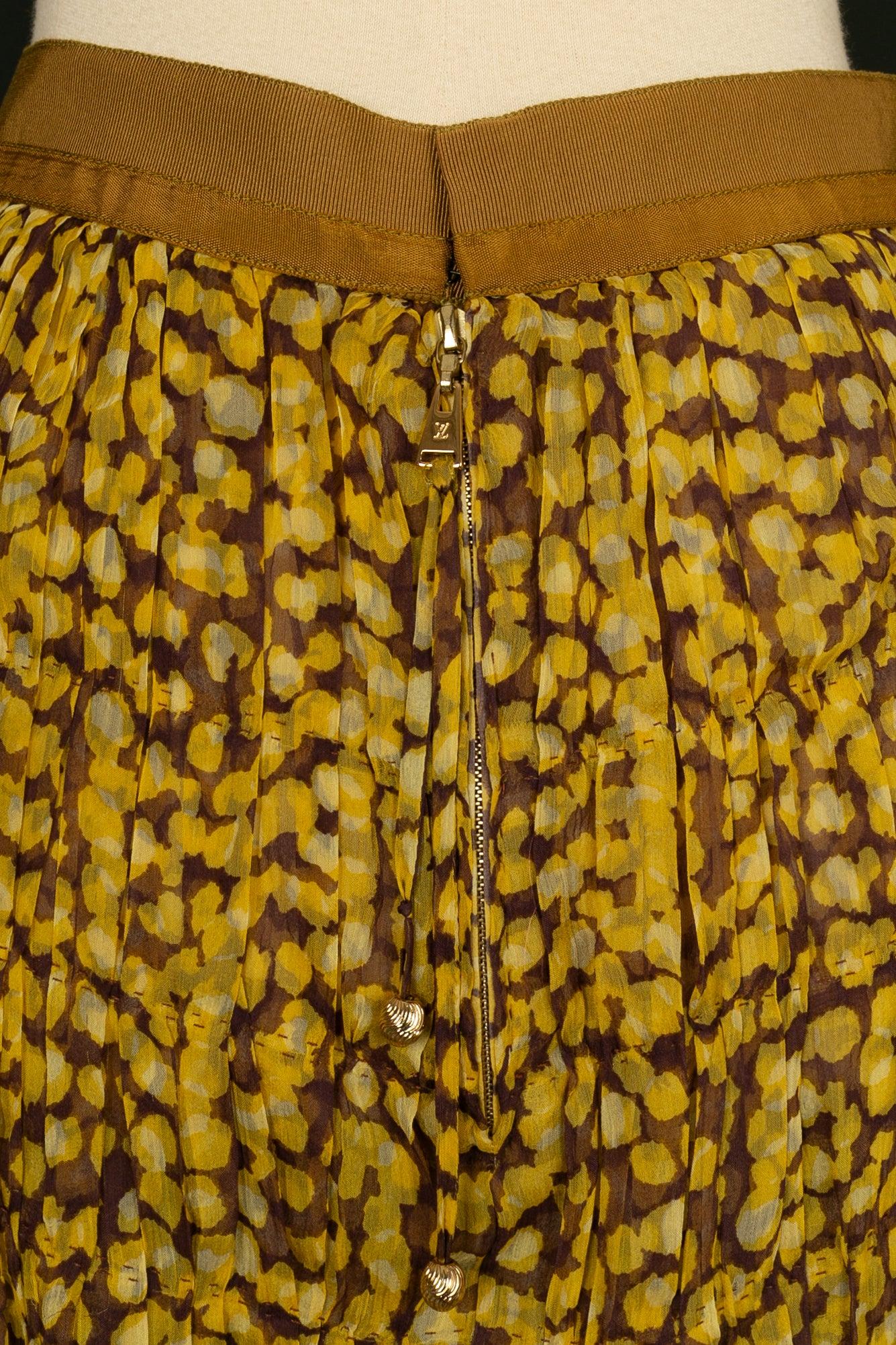 Ensemble de jupe Louis Vuitton composé d'un haut et d'une jupe plissée en vente 8