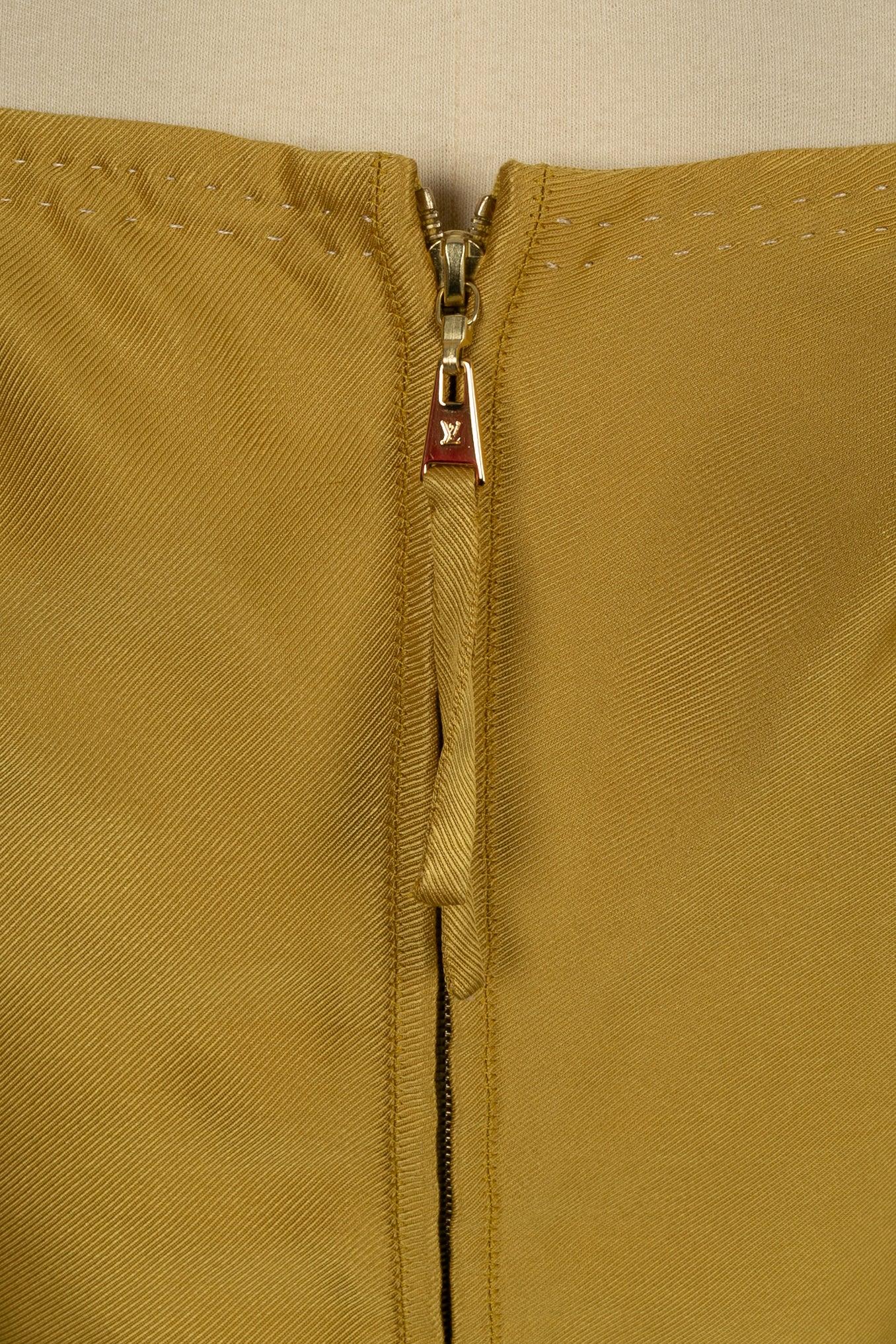Ensemble de jupe Louis Vuitton composé d'un haut et d'une jupe plissée en vente 4