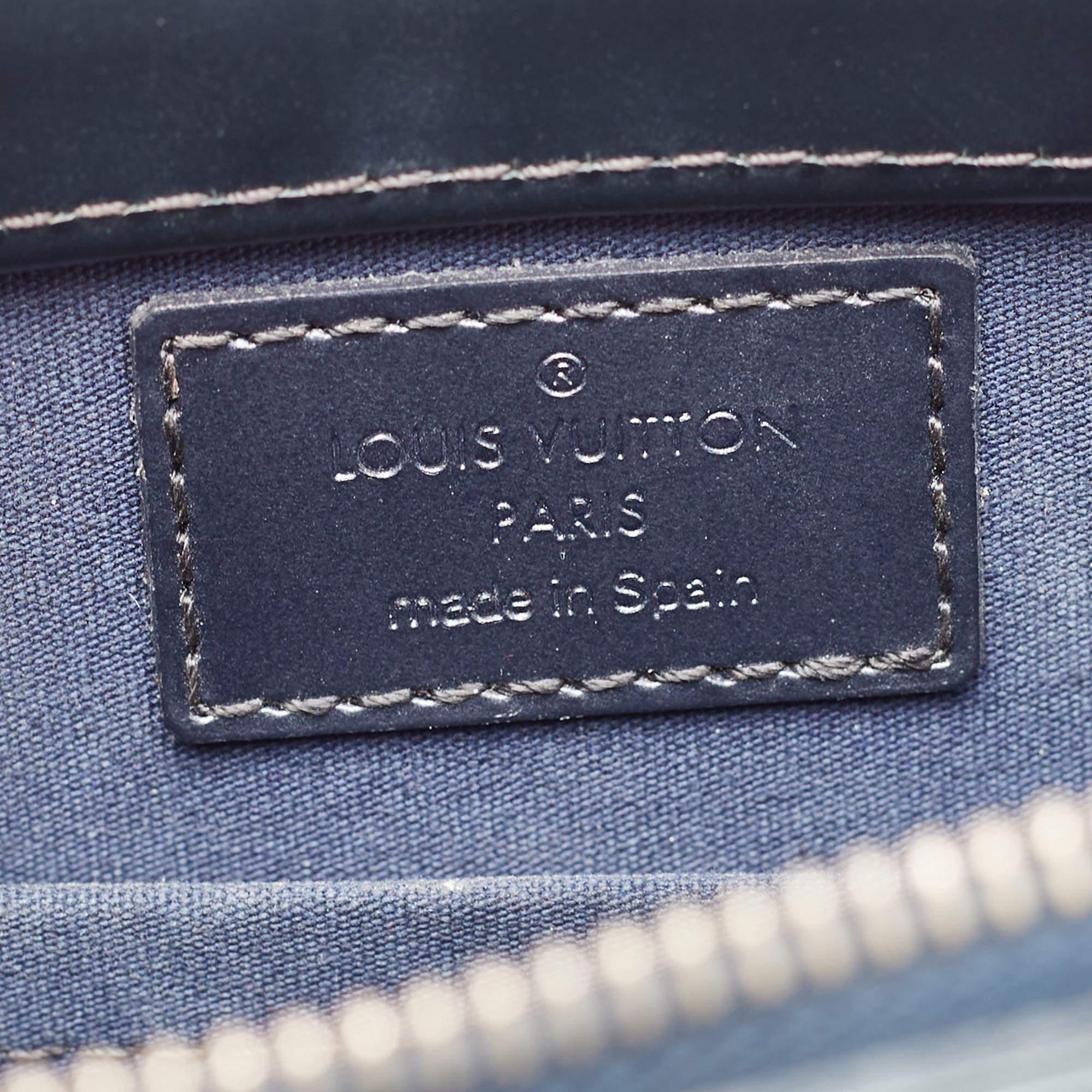 Louis Vuitton Slate Monogram Matt Leather Allston Bag For Sale 10