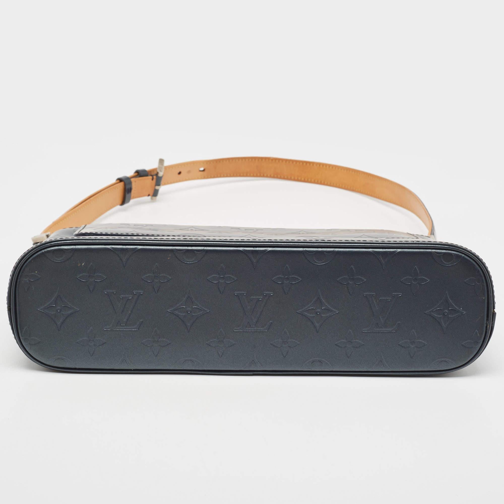 Louis Vuitton Slate Monogram Matt Leather Allston Bag For Sale 1