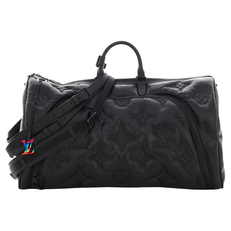 Louis Vuitton Sleepall Bandouliere Bag Limited Edition 2054 Monogram Lambskin 60 For Sale at 1stDibs