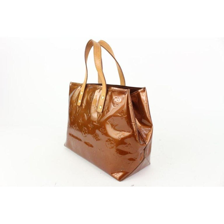 Louis Vuitton Monogram Vernis Copper Reade PM Handle Bag – Chic