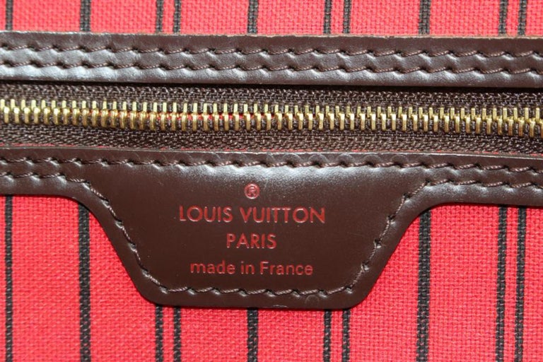 Louis Vuitton Small Damier Ebene Neverfull PM Tote Bag 41lk68