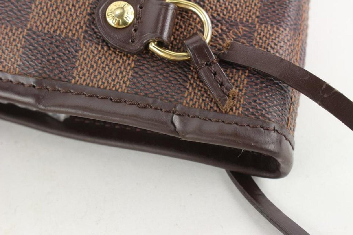 Louis Vuitton Small Damier Ebene Neverfull PM Tote Bag 646lvs617  For Sale 3
