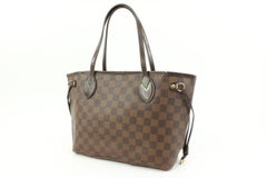 Louis Vuitton Small Damier Ebene Neverfull PM Tote Bag 70lv315s