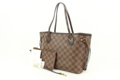 Louis Vuitton Small Damier Ebene Neverfull PM with Pouch with pouch 41lk67