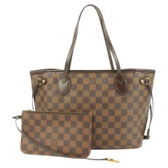 Louis Vuitton Small Damier Ebene Neverfull PM with Pouch with pouch 41lk67