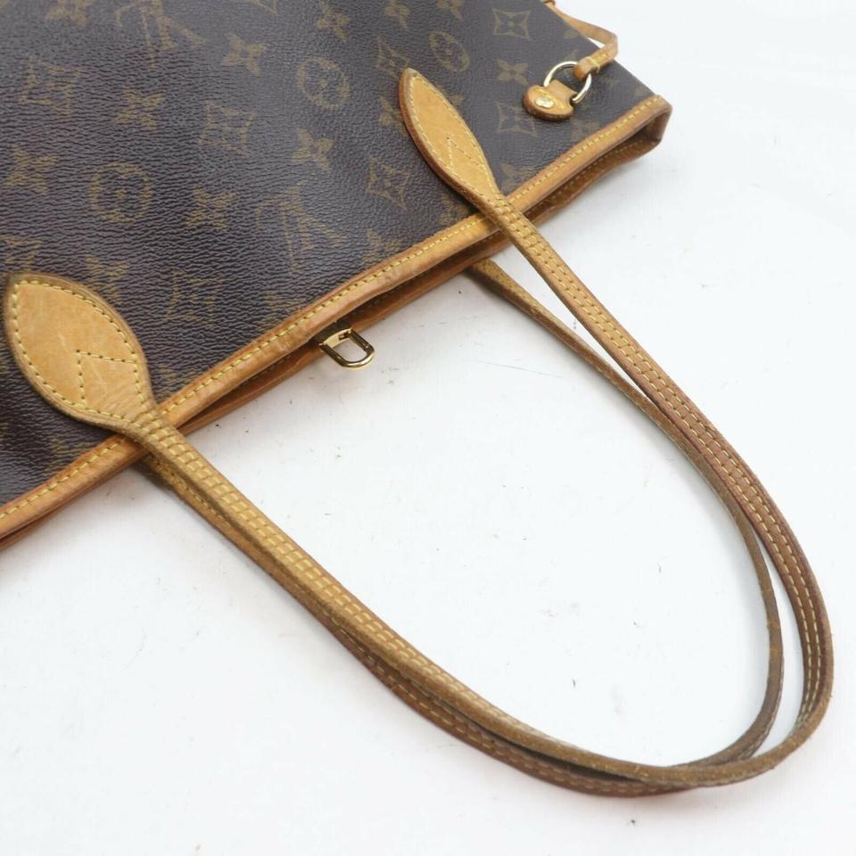 Women's Louis Vuitton Small Monogram Neverfull Bag Tote Bag 862936