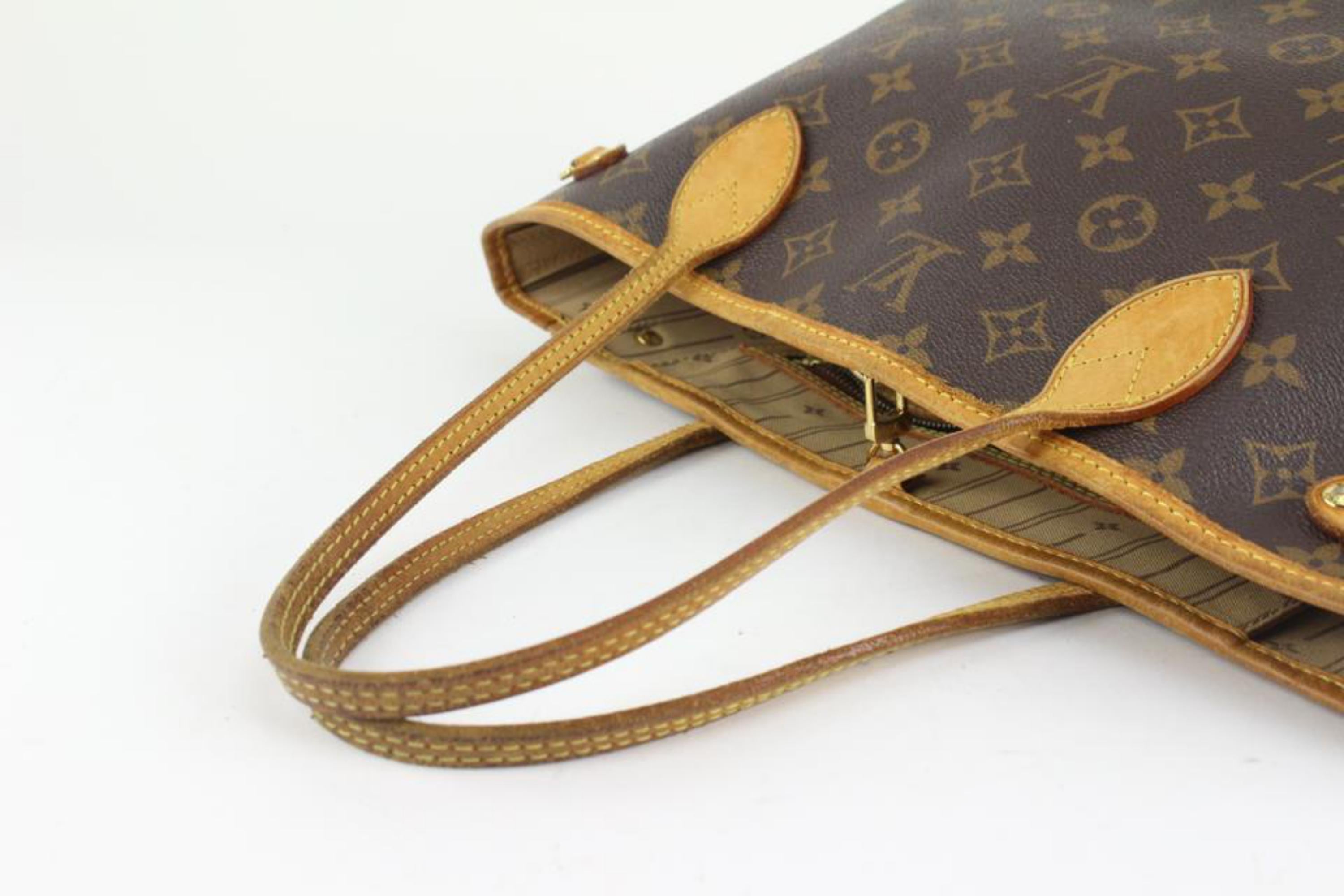 Louis Vuitton Small Monogram Neverfull PM Tote Bag 1215lv6 For Sale 1