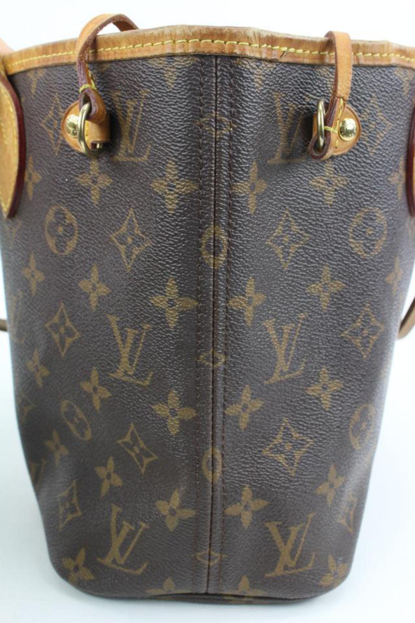 Louis Vuitton Small Monogram Neverfull PM Tote bag 16lv41 4