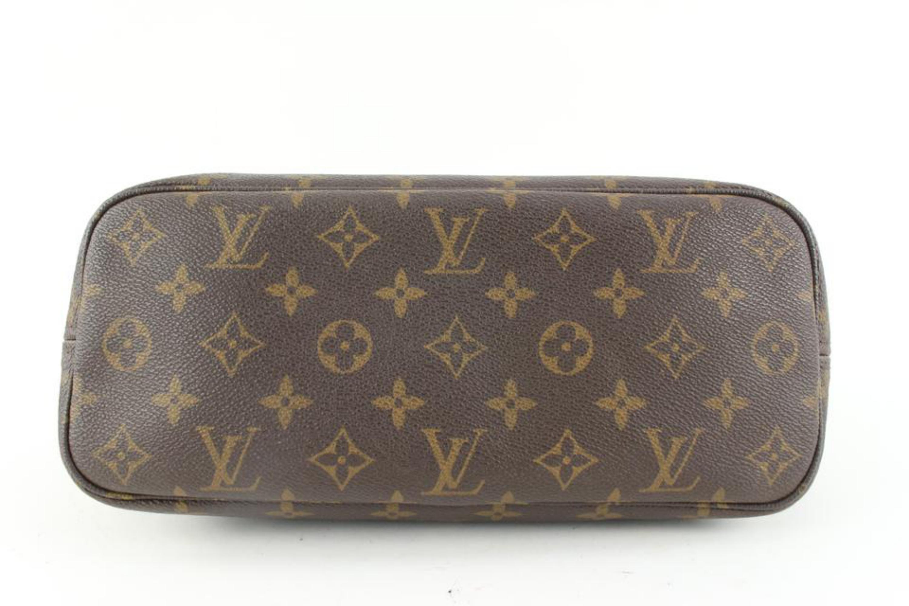 Louis Vuitton Small Monogram Neverfull PM Tote bag 16lv41 In Good Condition In Dix hills, NY