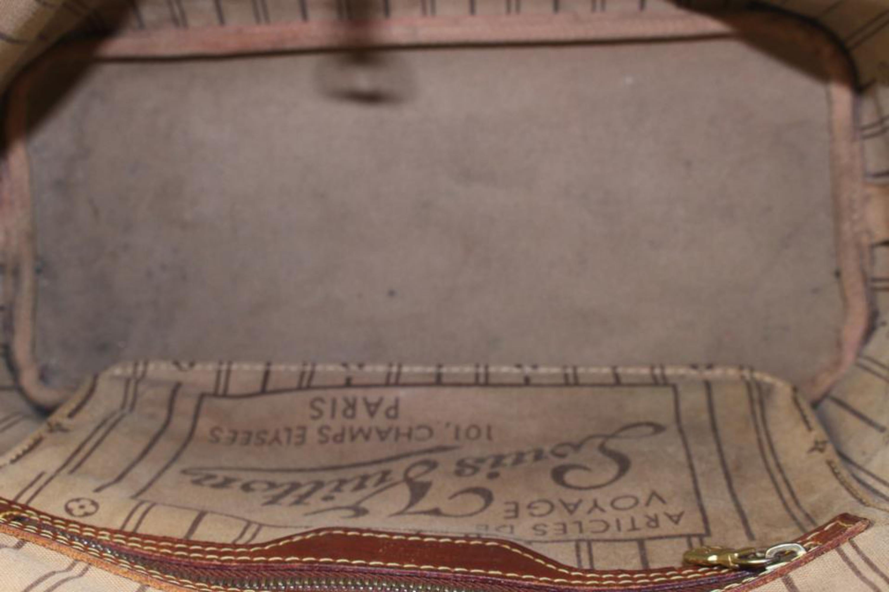 Louis Vuitton Small Monogram Neverfull PM Tote bag 1LV111 In Fair Condition In Dix hills, NY
