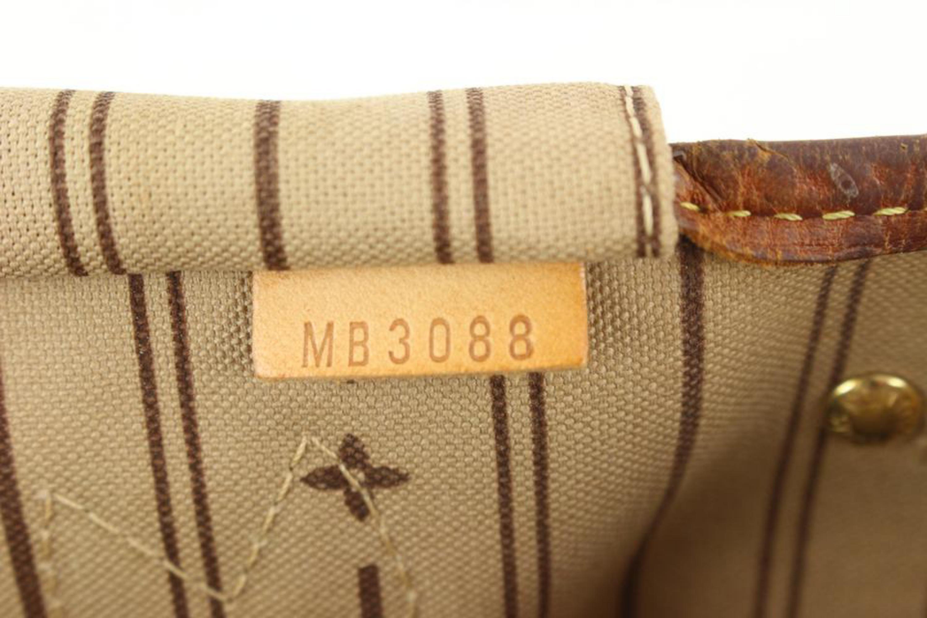 Louis Vuitton Neverfull PM Tragetasche mit Monogramm 1LV921a im Angebot 4