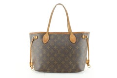 Used Louis Vuitton Small Monogram Neverfull PM Tote Bag 31lk76s