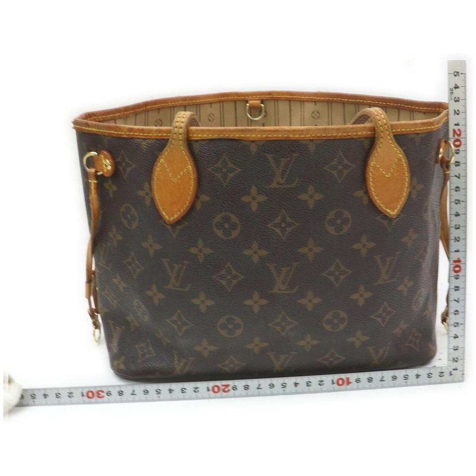Women's Louis Vuitton Small Monogram Neverfull PM Tote Bag 862300 For Sale