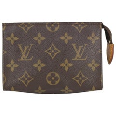 Vintage Louis Vuitton Small Monogram Toiletry Pouch 15 Poche Toilette 3LV99