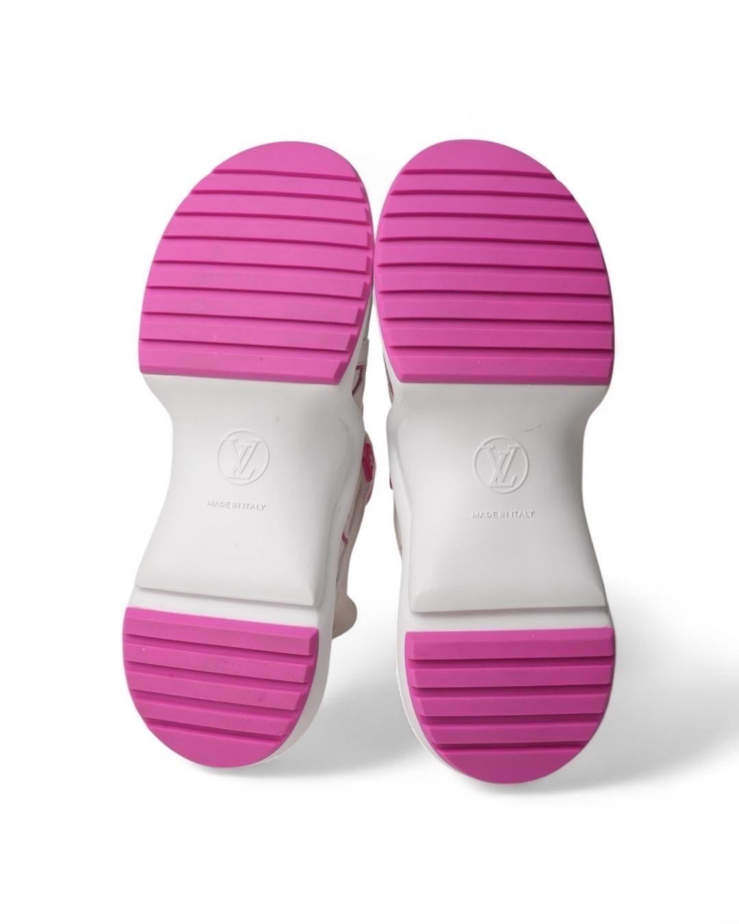 Louis Vuitton Sneaker LV Archlight Fucsia im Angebot 6