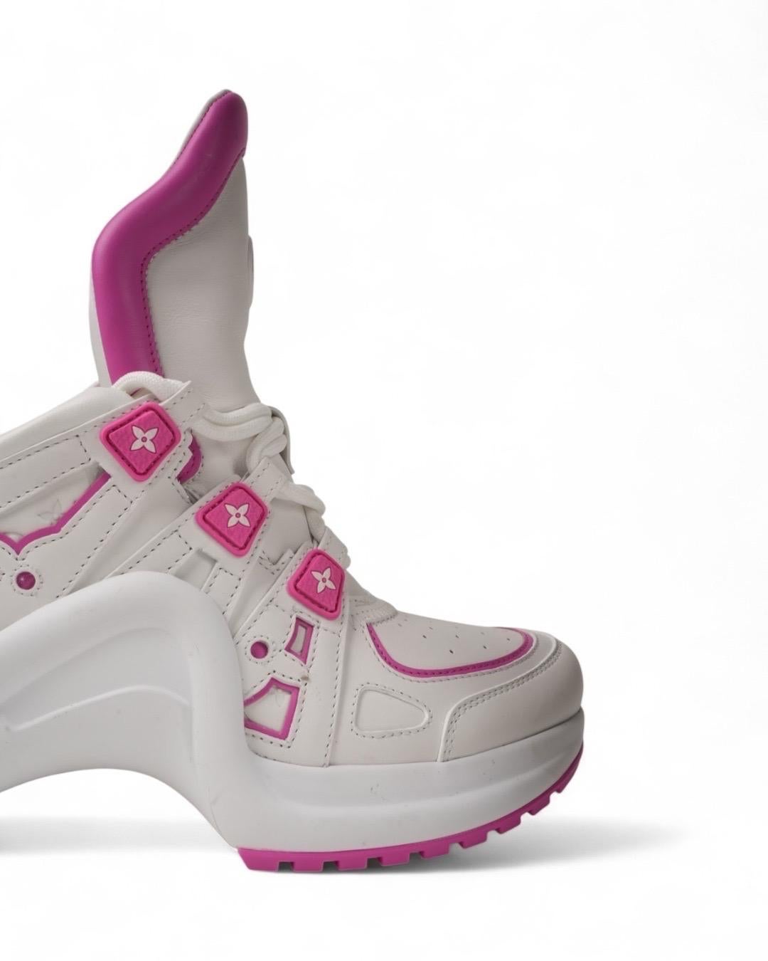 Louis Vuitton Sneaker LV Archlight Fucsia im Angebot 3