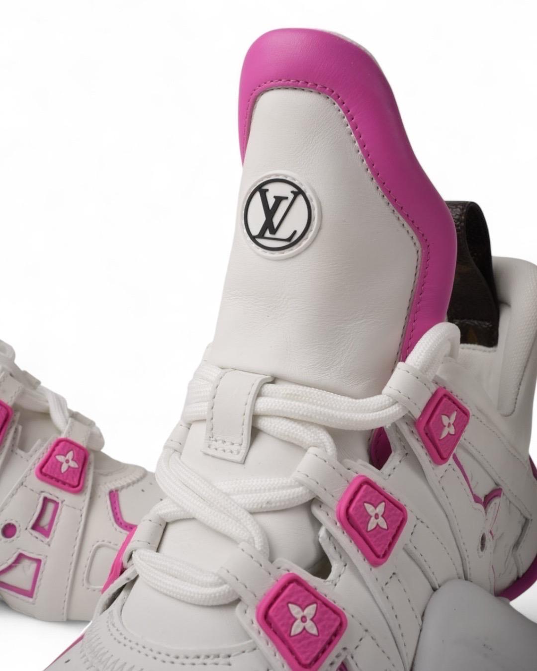 Louis Vuitton Sneaker LV Archlight Fucsia im Angebot 4
