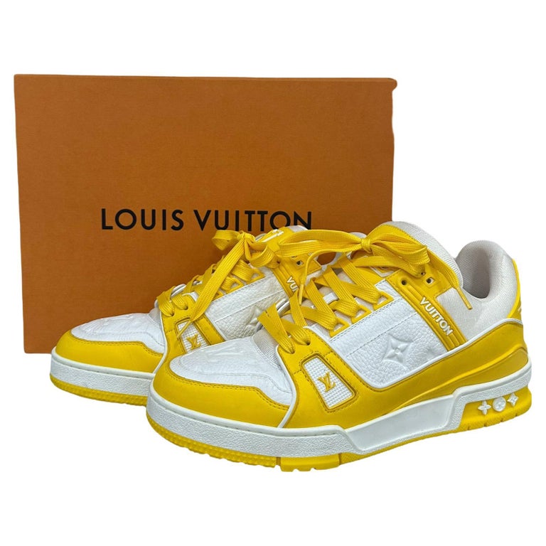 Louis Vuitton Men's 10 US Virgil Abloh Silver Mirror Sneaker 124lv4