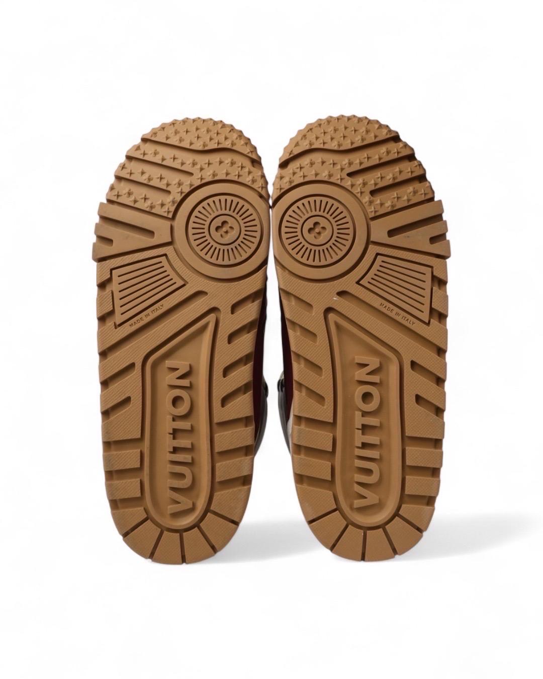 Louis Vuitton Sneakers Trainers Neve Tricolore Azzurro in vendita 6