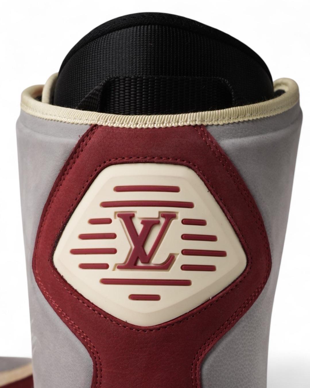 Louis Vuitton Sneakers Trainers Neve Tricolore Azzurro in vendita 1