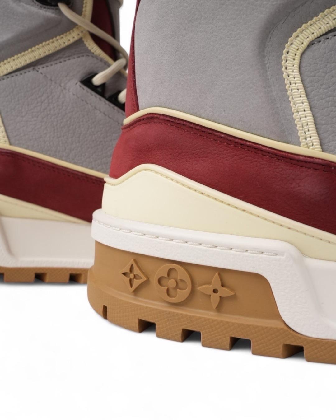 Louis Vuitton Sneakers Trainers Neve Tricolore Azzurro in vendita 2