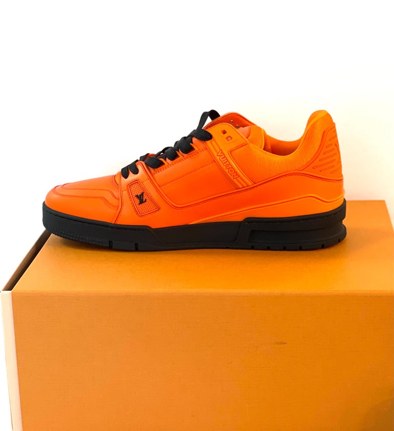 lv shoes orange
