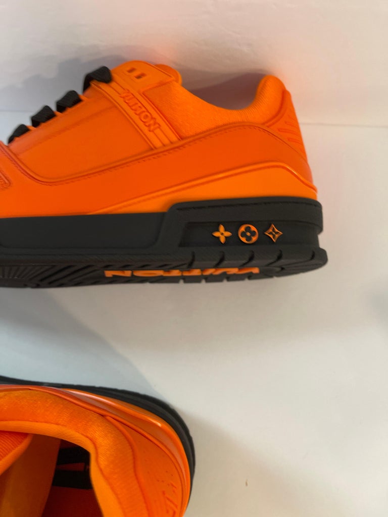 Sneakers Louis Vuitton Louis Vuitton Mens Virgil Abloh Sneaker Orange / Black EU 41 / UK 7