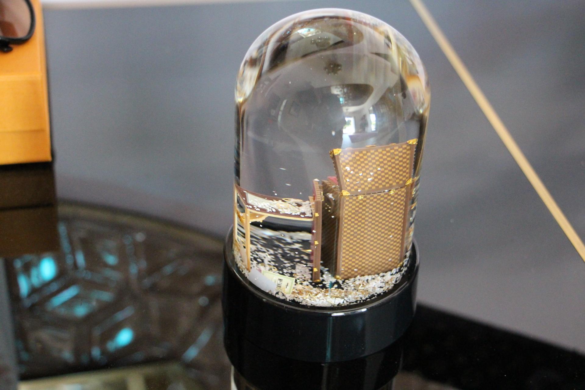 Contemporary Louis Vuitton Snow Globe, Louis Vuitton Snow Dome, Louis Vuitton Globe