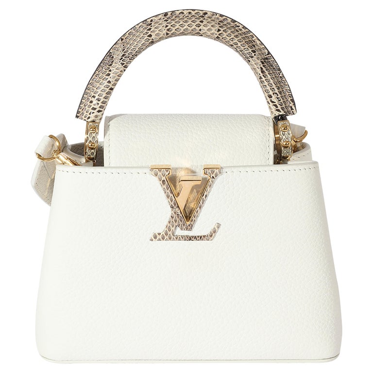 Capucines Mini Python - Handbags