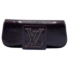 Louis Vuitton Sobe Clutch Electric Epi Leather Burgundy 