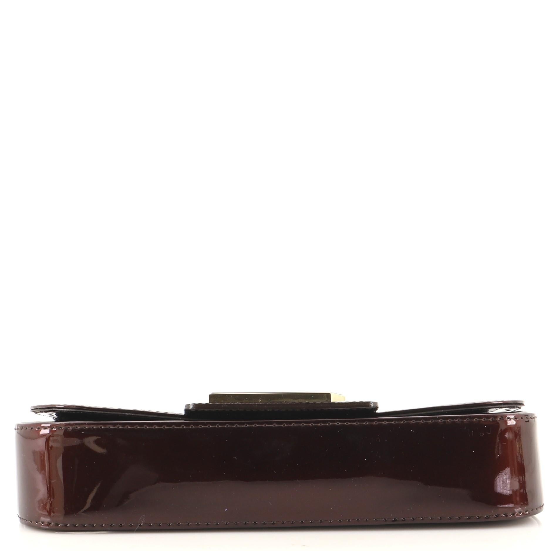 Louis Vuitton Sobe Clutch Patent In Good Condition In NY, NY