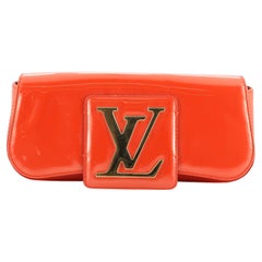 Louis Vuitton - Authenticated Sobe Clutch Bag - Patent Leather Green for Women, Good Condition