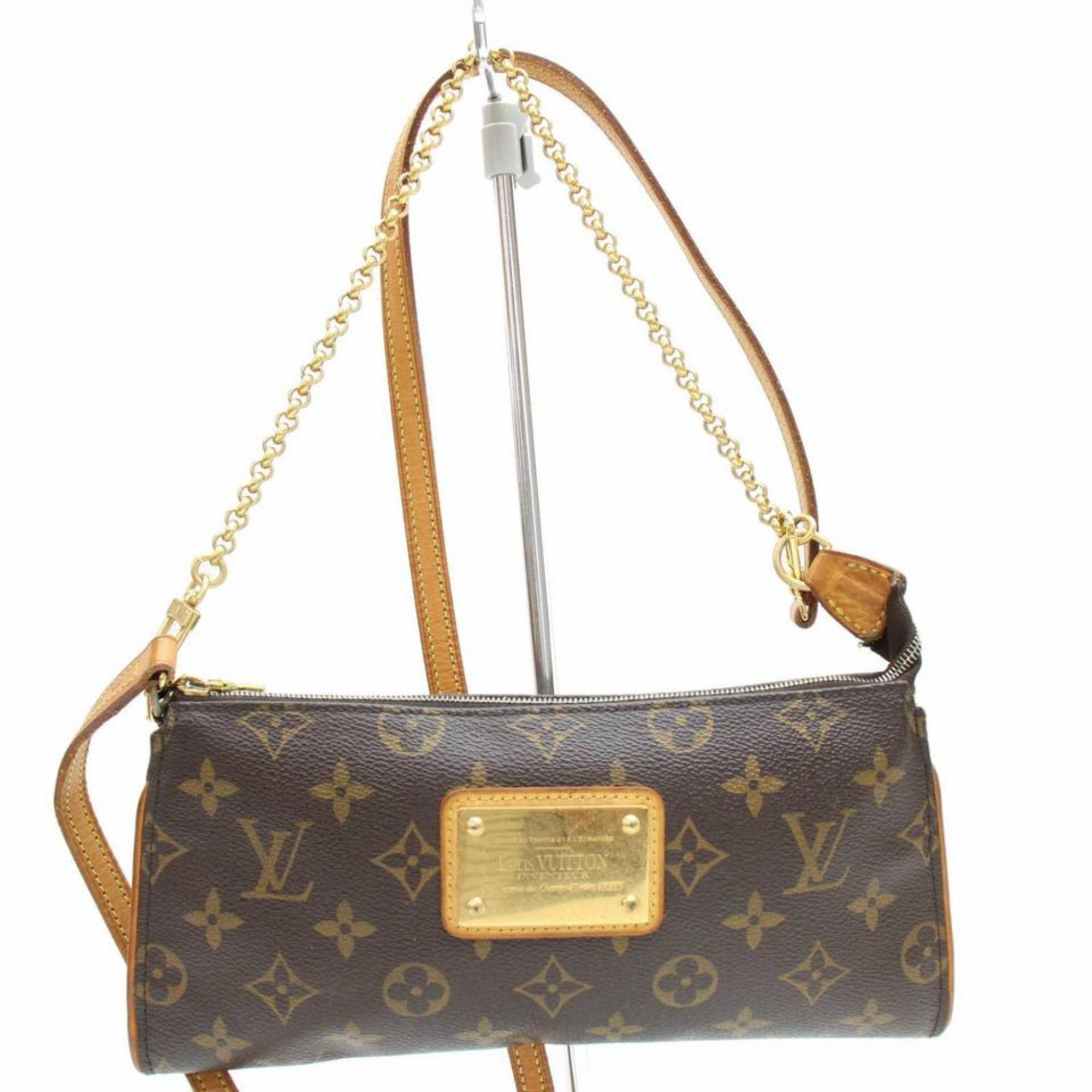 Louis Vuitton Soffi Eva Monogram 2way 867396 Brown Coated Canvas Shoulder Bag 3