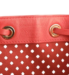 Louis Vuitton Sofia Coppola Noe Flore Pink Perforated Shoulder Bag