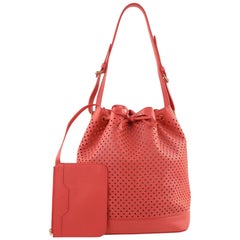 Louis Vuitton Sofia Coppola Noe Flore Pink Perforated Shoulder Bag