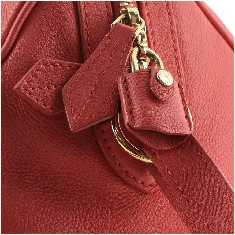 Louis Vuitton Sofia Coppola SC Bag Leather PM Orange