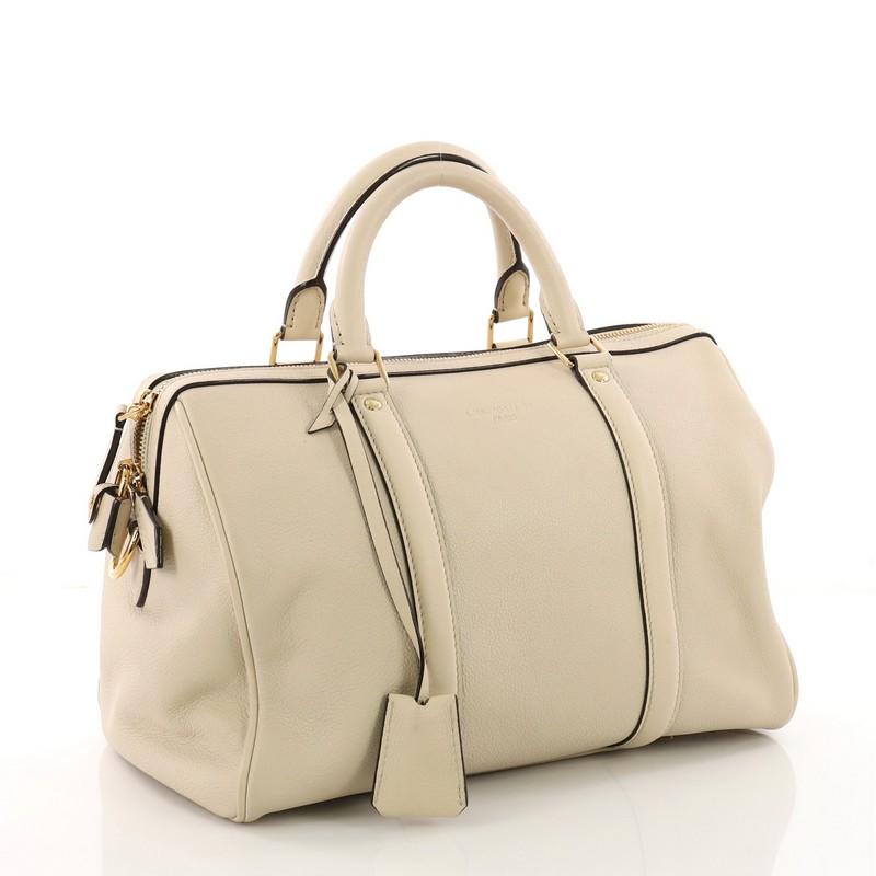 Beige Louis Vuitton Sofia Coppola SC Bag Leather PM