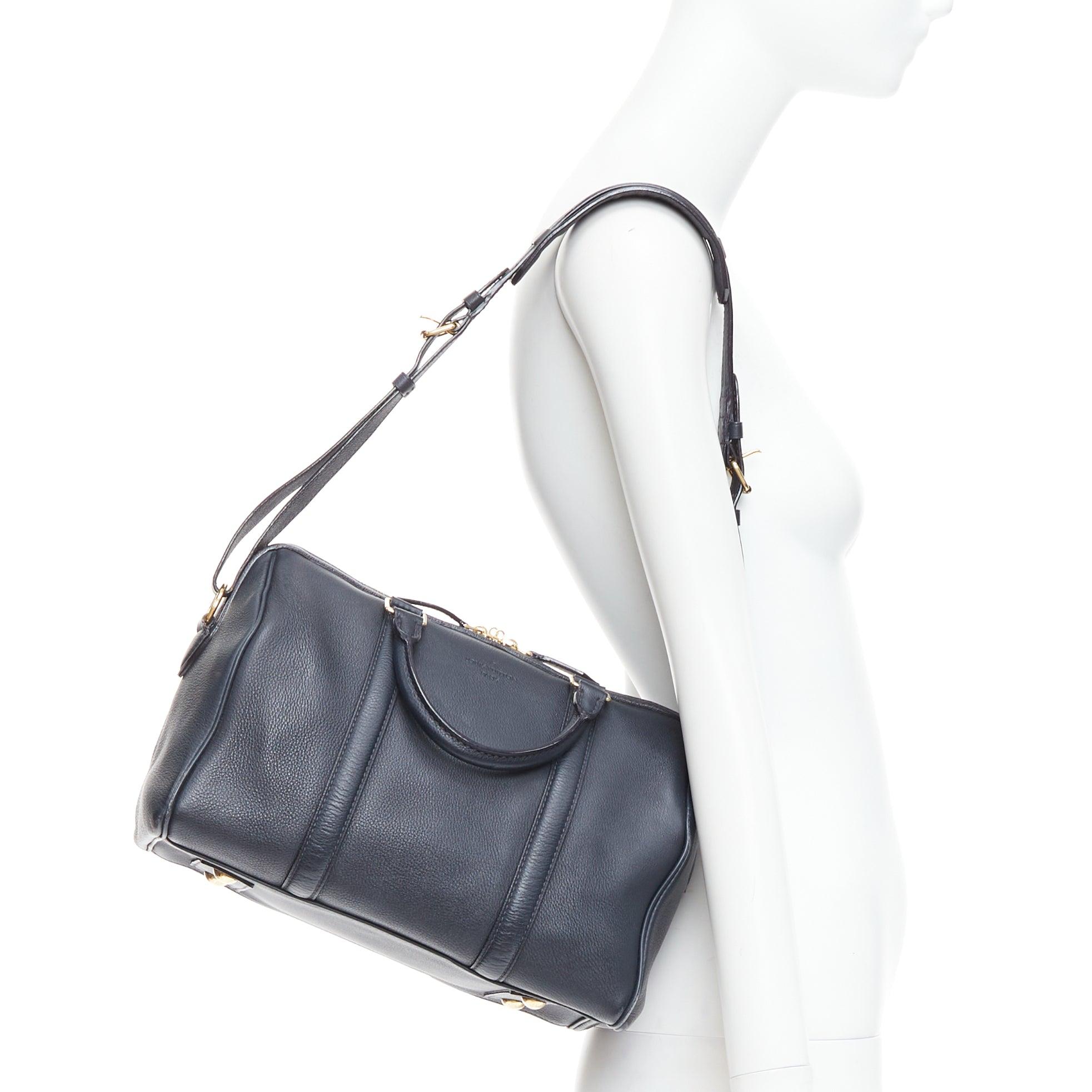 LOUIS VUITTON Sofia Coppola SC PM Cobalt navy calfskin gold hardware speedy bag
Reference: TGAS/E00353
Brand: Louis Vuitton
Model: Sofia Coppola
Material: Leather
Color: Navy, Gold
Pattern: Solid
Closure: Zip
Lining: Grey Leather
Extra Details: