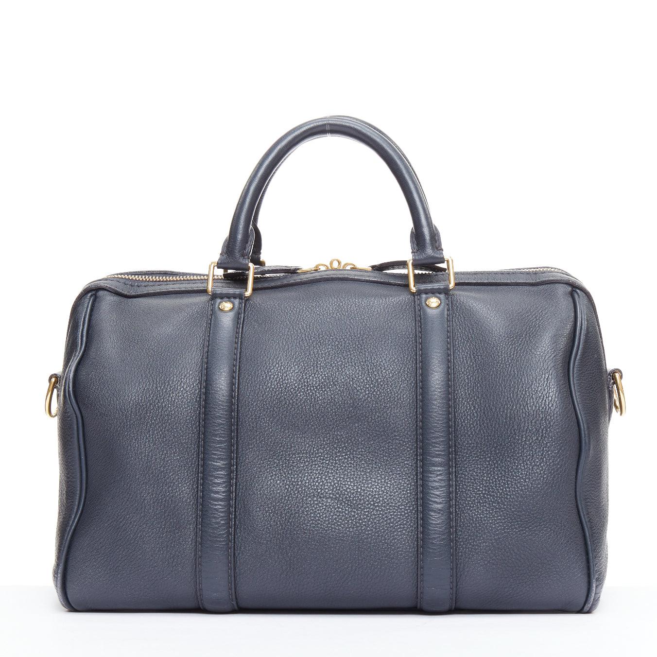 Women's LOUIS VUITTON Sofia Coppola SC PM Cobalt navy calfskin gold hardware speedy bag