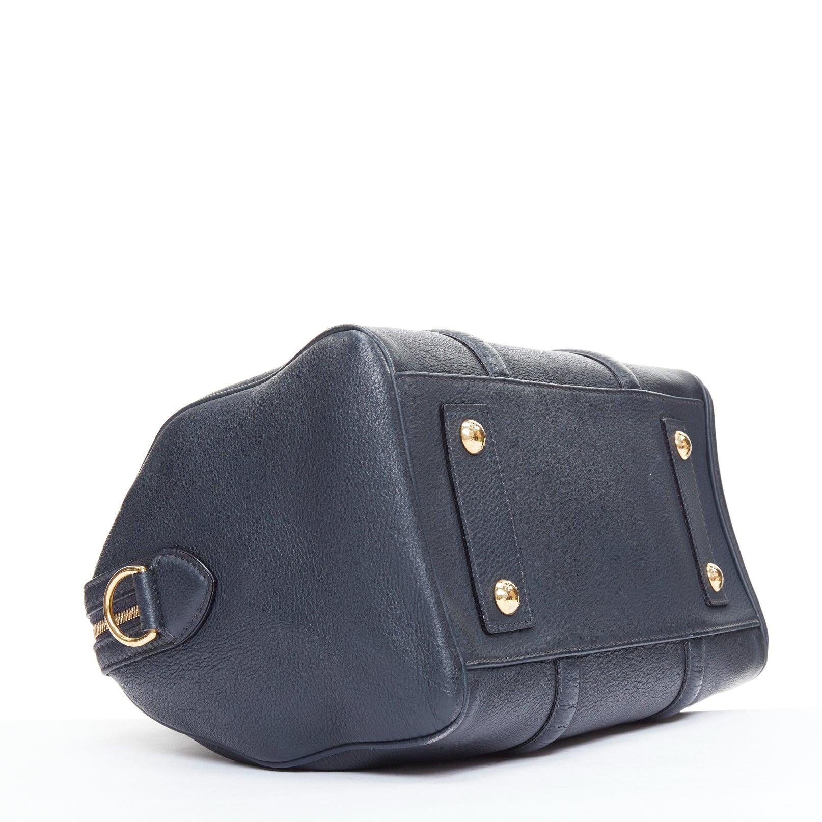 LOUIS VUITTON Sofia Coppola SC PM Cobalt navy calfskin gold hardware speedy bag 1