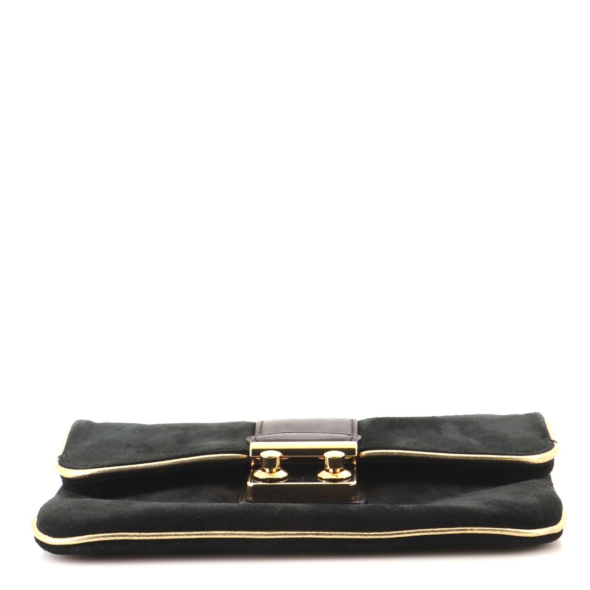 Louis Vuitton Sofia Coppola Schlanke Clutch Wildleder für Damen oder Herren