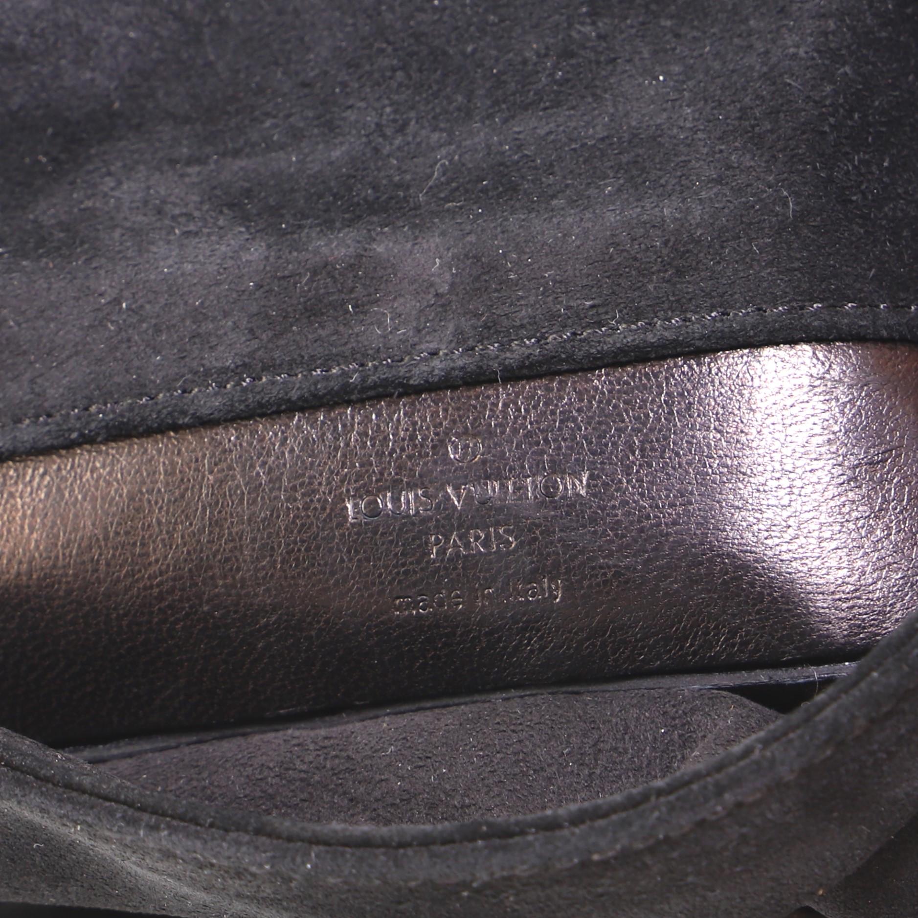 Louis Vuitton Sofia Coppola Schlanke Clutch Wildleder 4