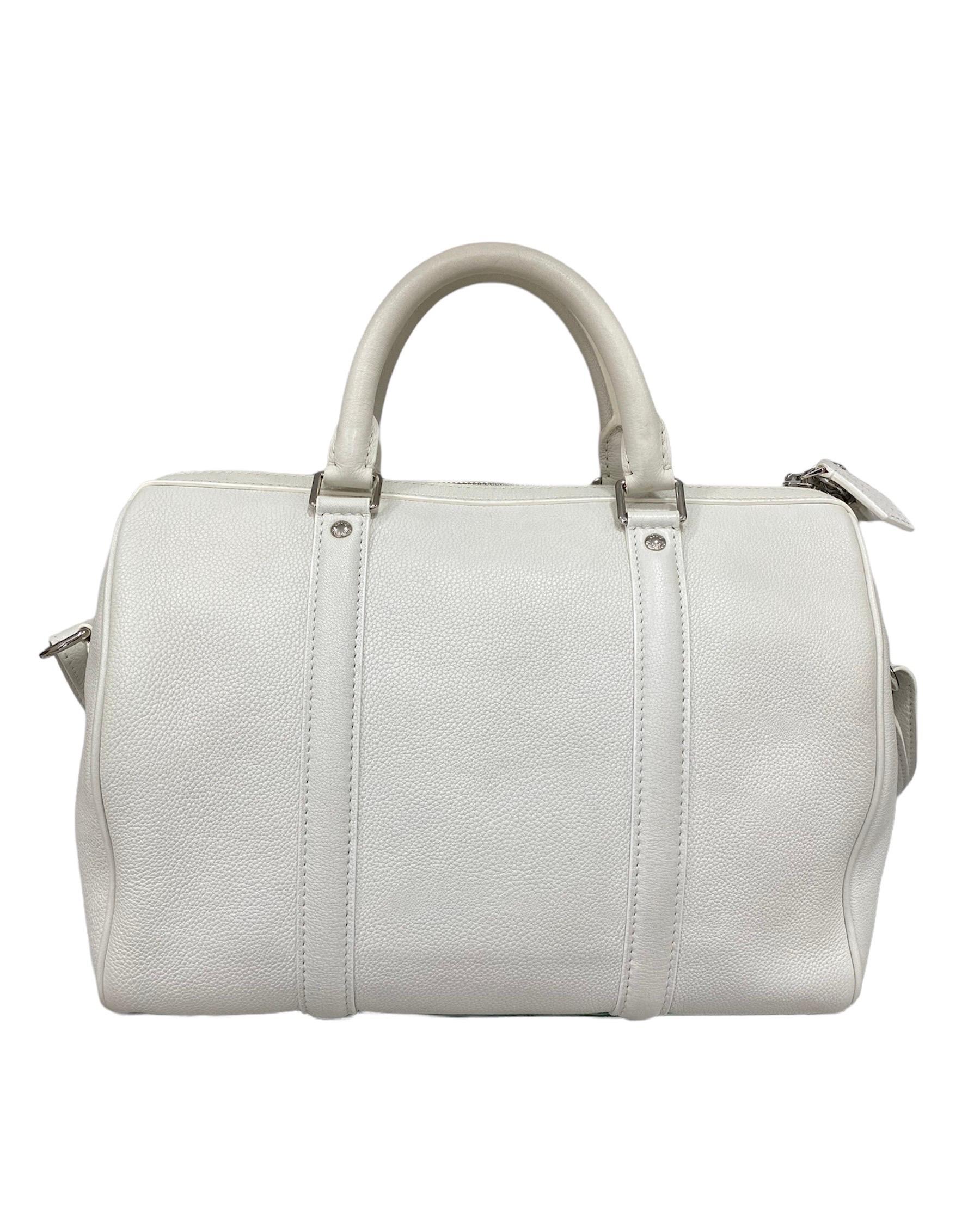 Gris Louis Vuitton - Malle Sofia blanche en vente