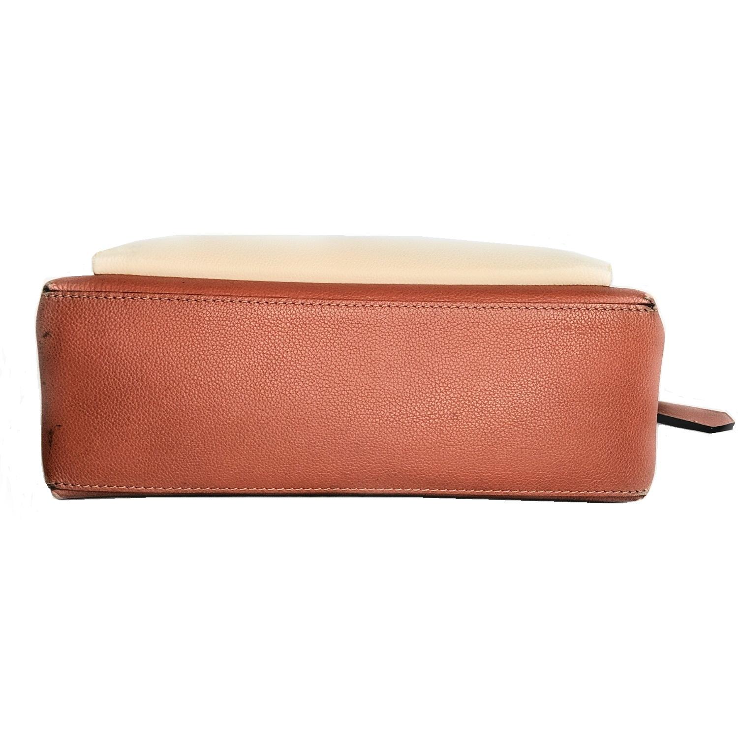 Brown Louis Vuitton Soft Calfskin Mylockme Shoulder Bag